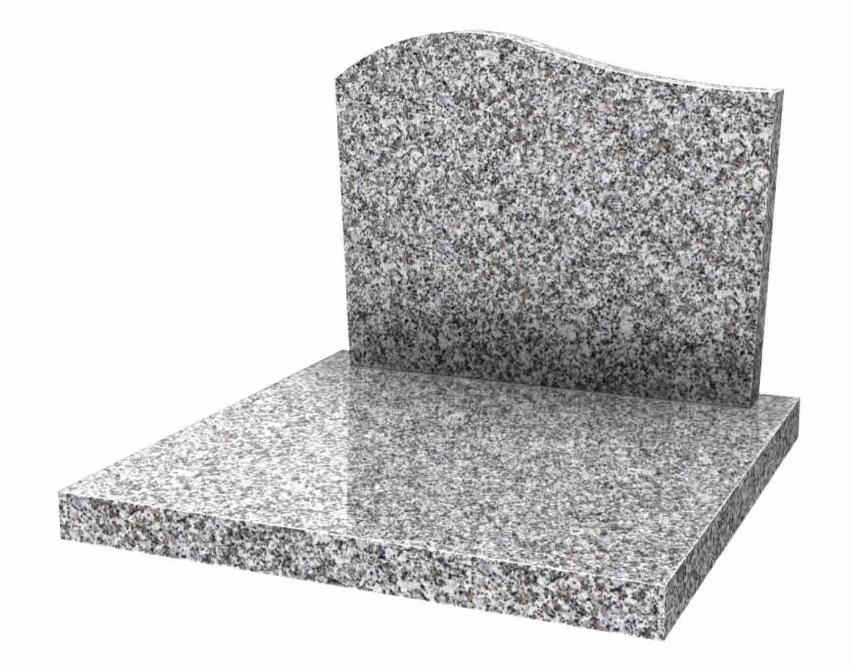 Pierre Tombale Granit Gris Du Tarn Monument Cinéraire CIN Tombale - Marbrerie Funéraire Thonon-les-Bains (74)